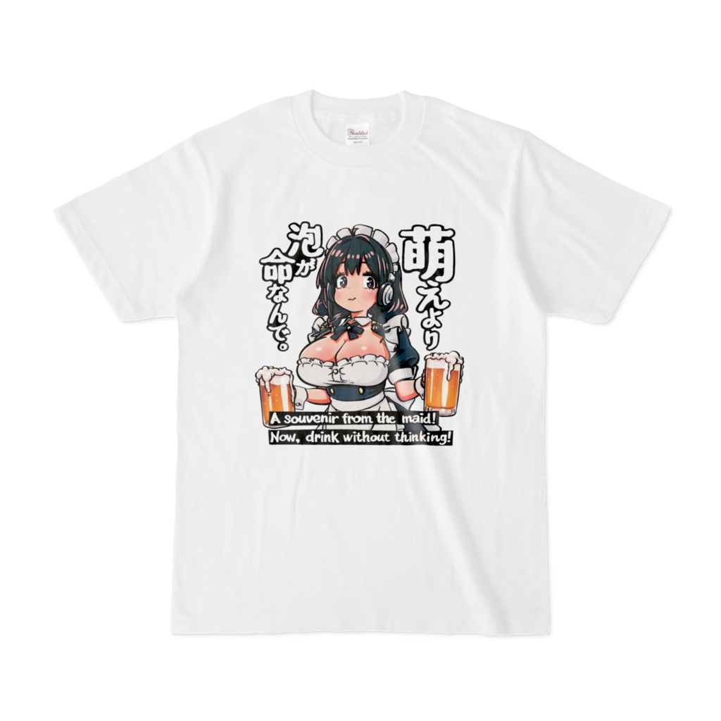 アニメキャラっぽいTシャツ-005。(Tipe-A)