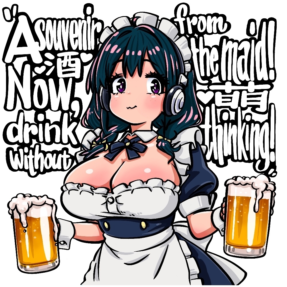 アニメキャラっぽいTシャツ-005。(Tipe-B)