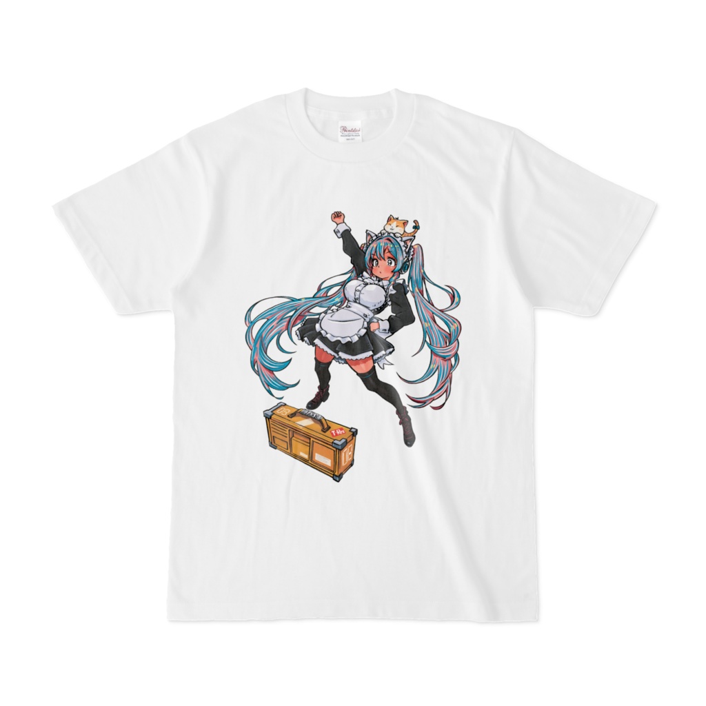 アニメキャラっぽいTシャツ-007。
