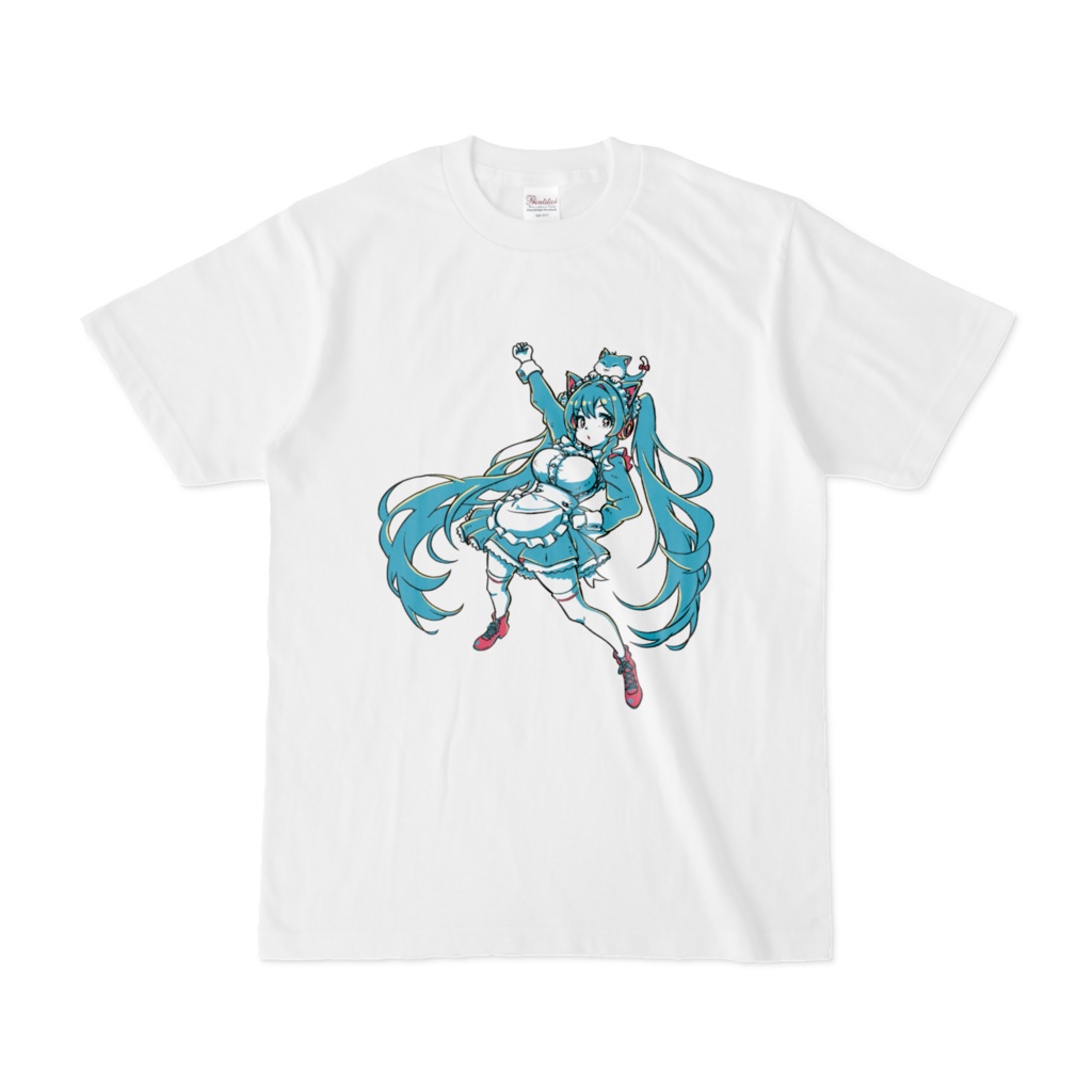 アニメキャラっぽいTシャツ-007-type B。