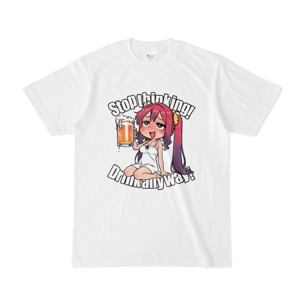 アニメキャラっぽいTシャツ-016。