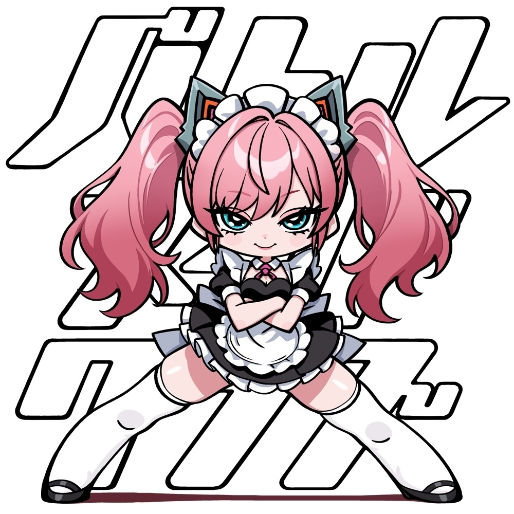 アニメキャラっぽいTシャツ-017。