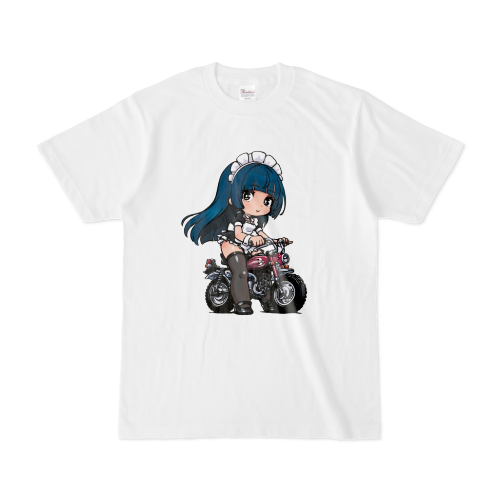 アニメキャラっぽいTシャツ-019(T-B)。