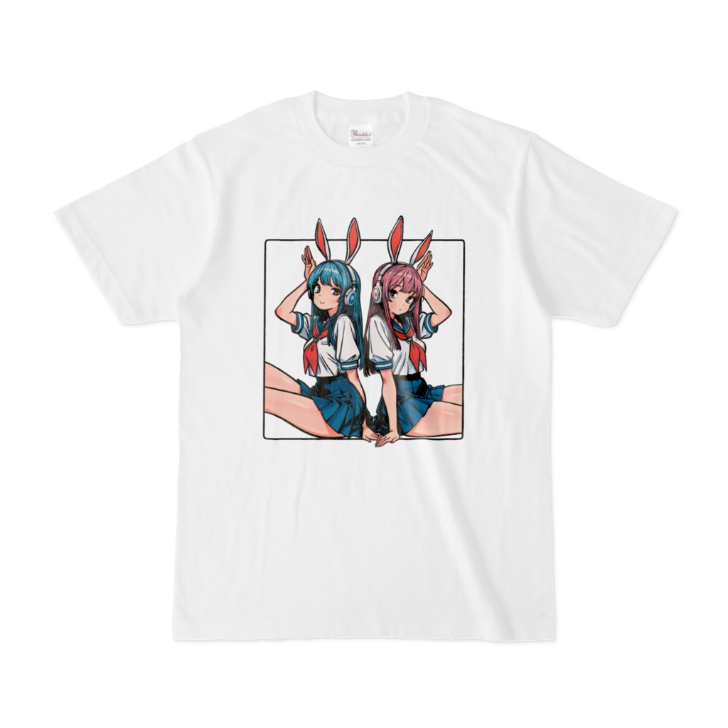 アニメキャラっぽいTシャツ-035。