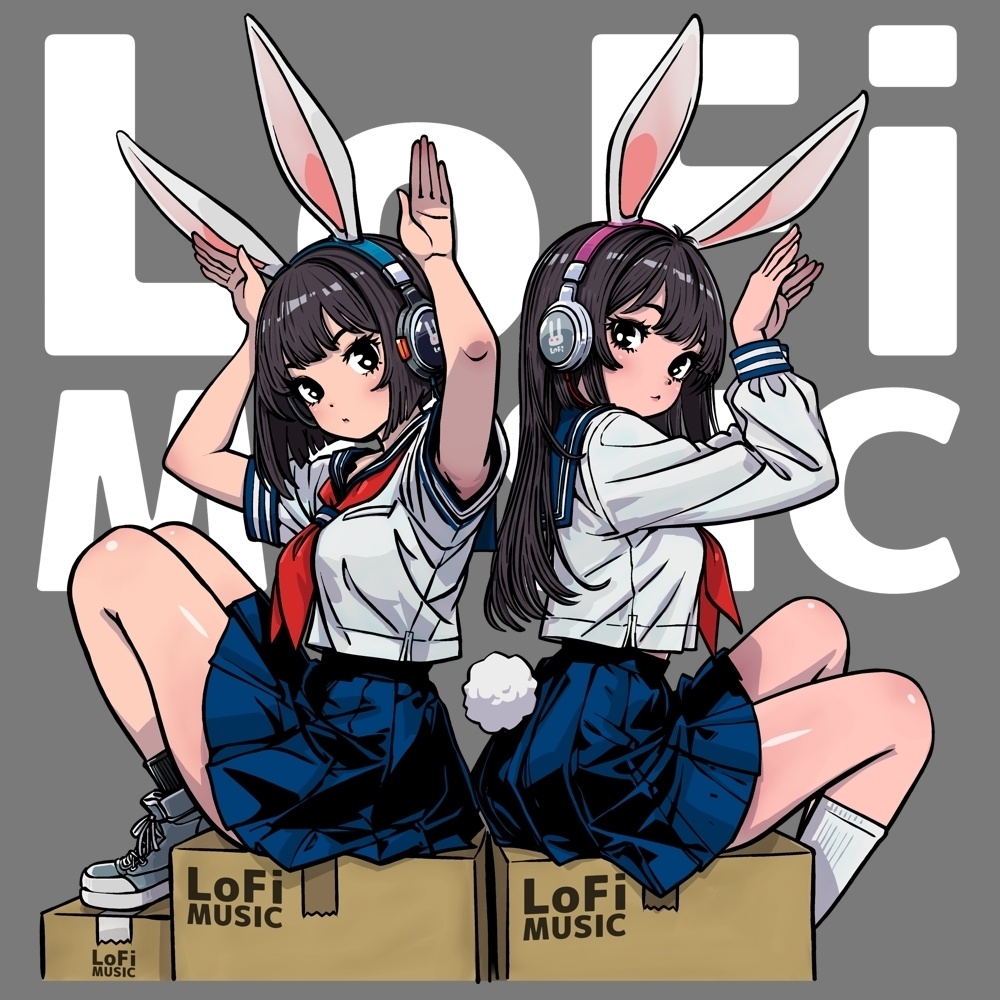 アニメキャラっぽいTシャツ-036。