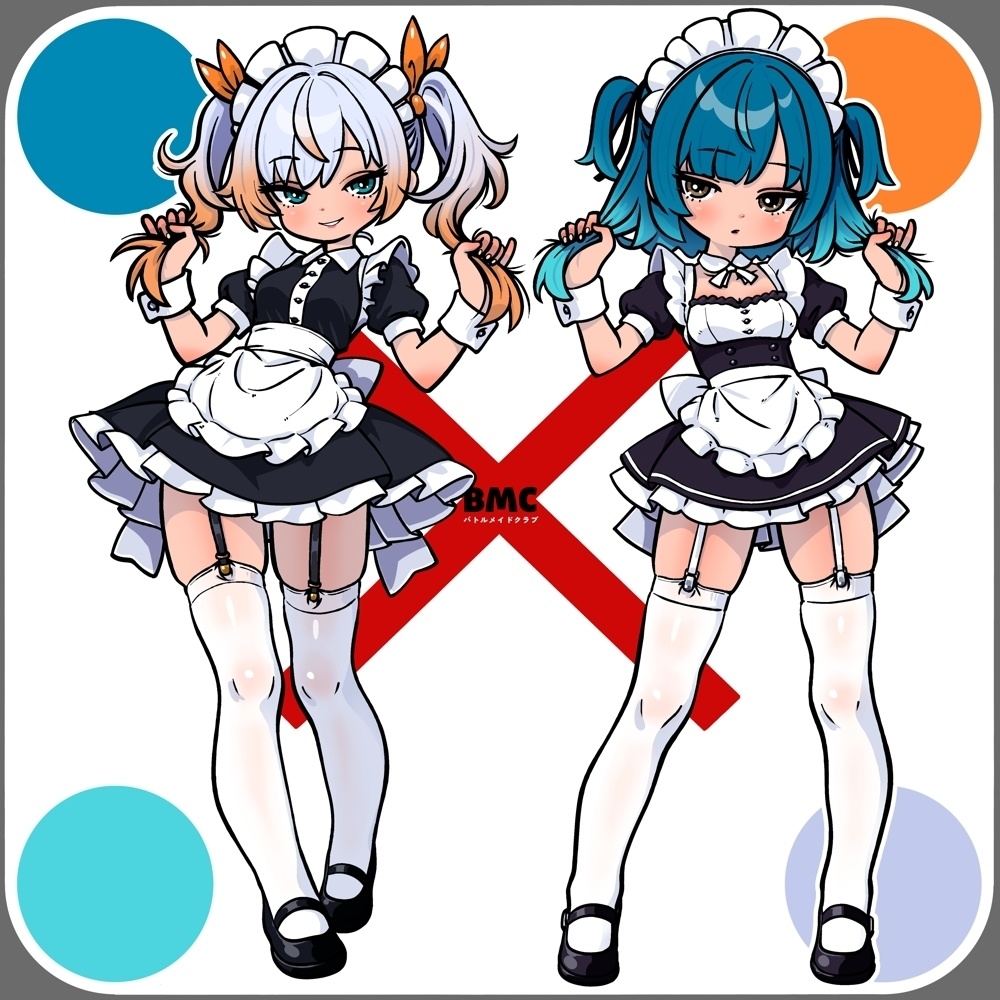 アニメキャラっぽいステッカー-018。