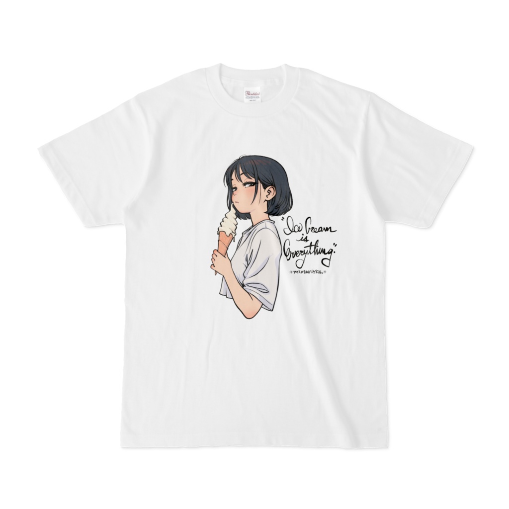 アニメキャラっぽいTシャツ-040-Type-C。