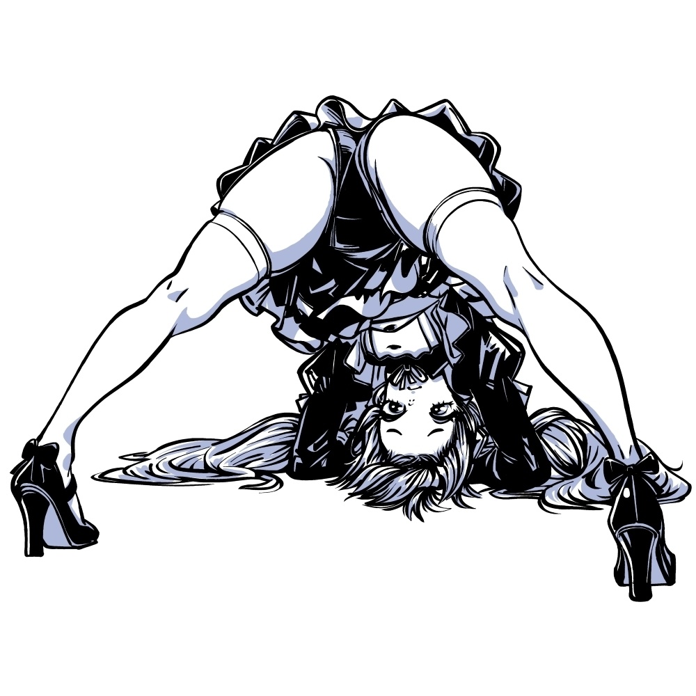 アニメキャラっぽいTシャツ-101。