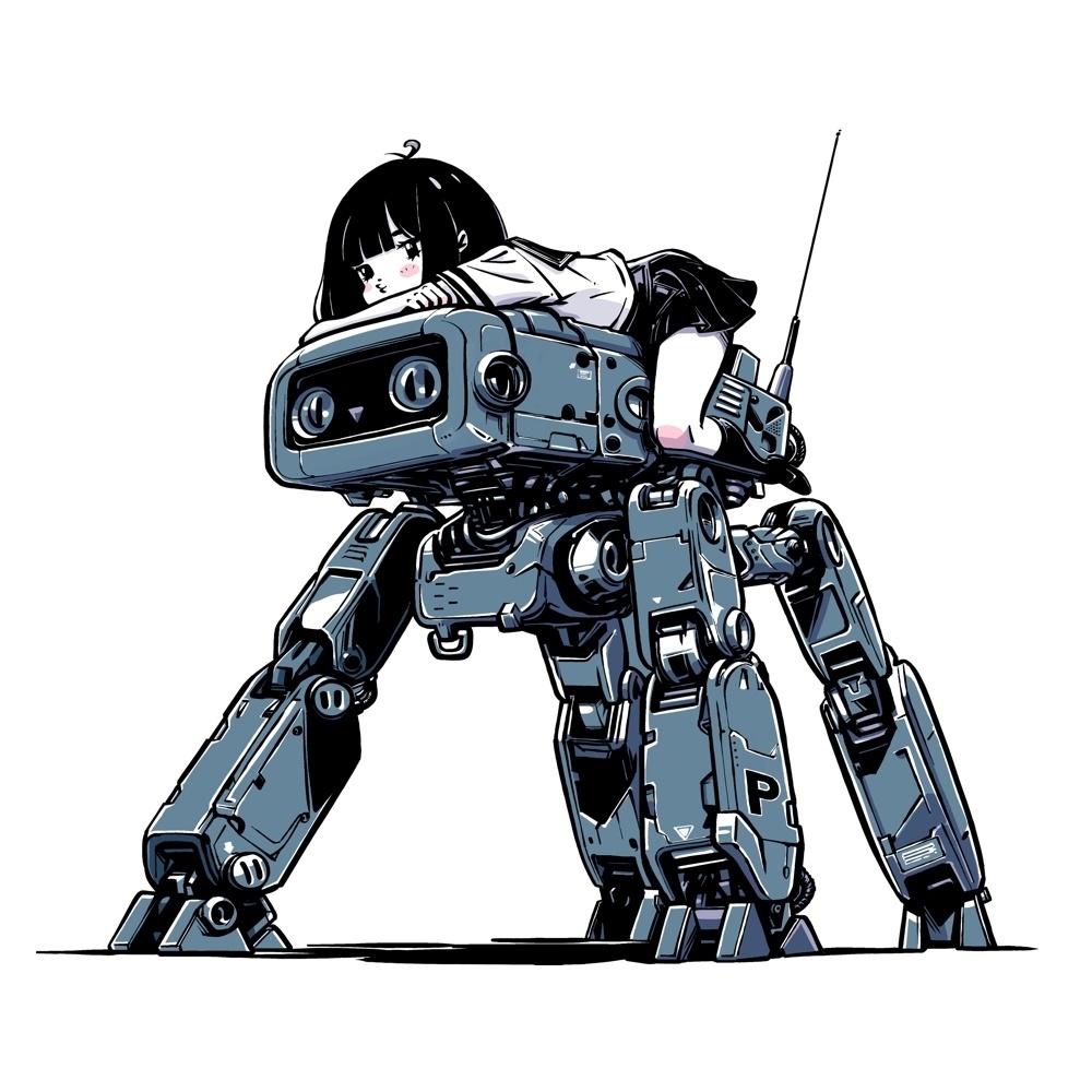 アニメキャラっぽいTシャツ-102。