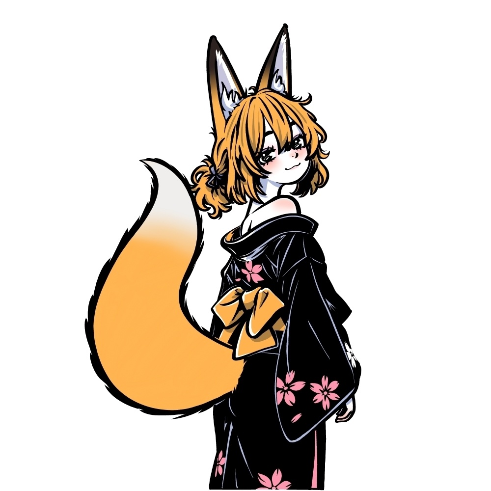 アニメキャラっぽいデザイン-105。