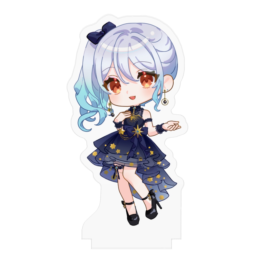 璃乃リノア アクリルフィギュア ドレス衣装