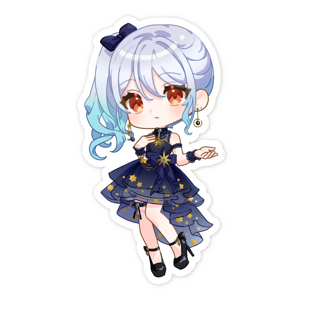 璃乃リノア_スマホステッカー