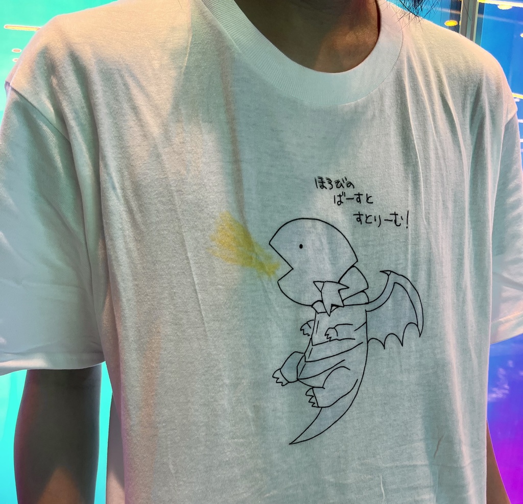 ゆるぶるーあいずさんTシャツ