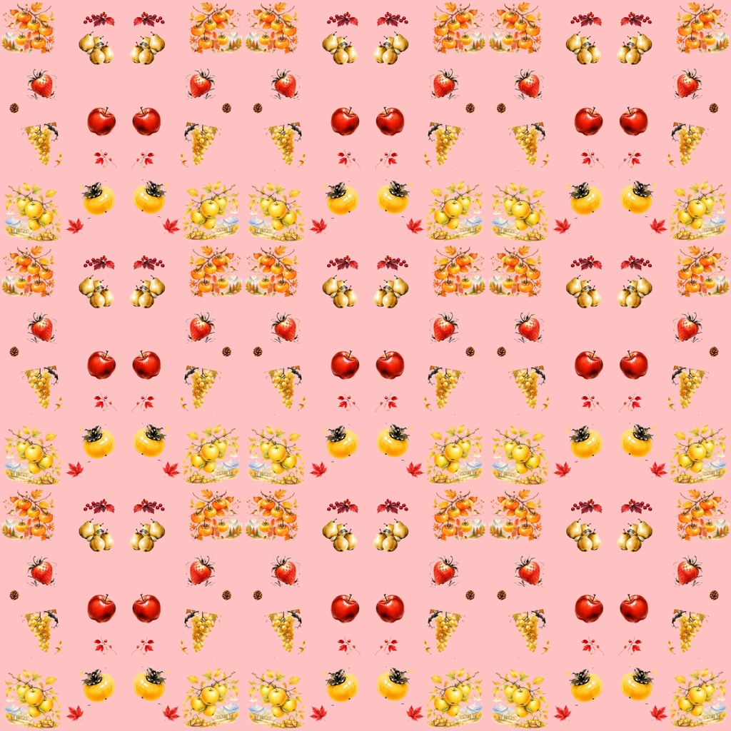 【デジタルペーパー】秋の味覚_美味しい果物 10枚セット|商用利用可・高解像度PNG