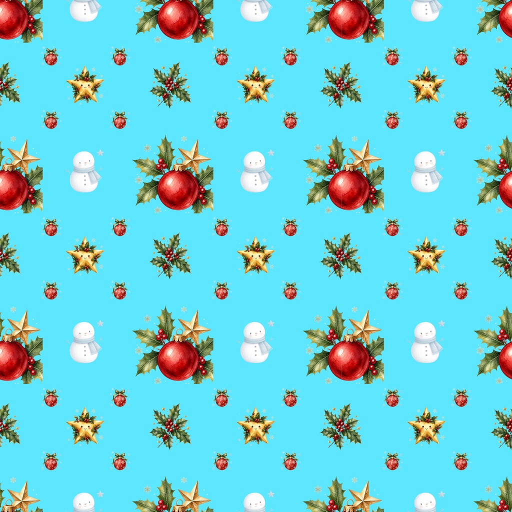 【デジタルペーパー】クリスマス柄 10枚セット|商用利用可・高解像度PNG