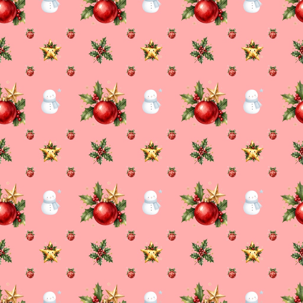 【デジタルペーパー】クリスマス柄 10枚セット|商用利用可・高解像度PNG