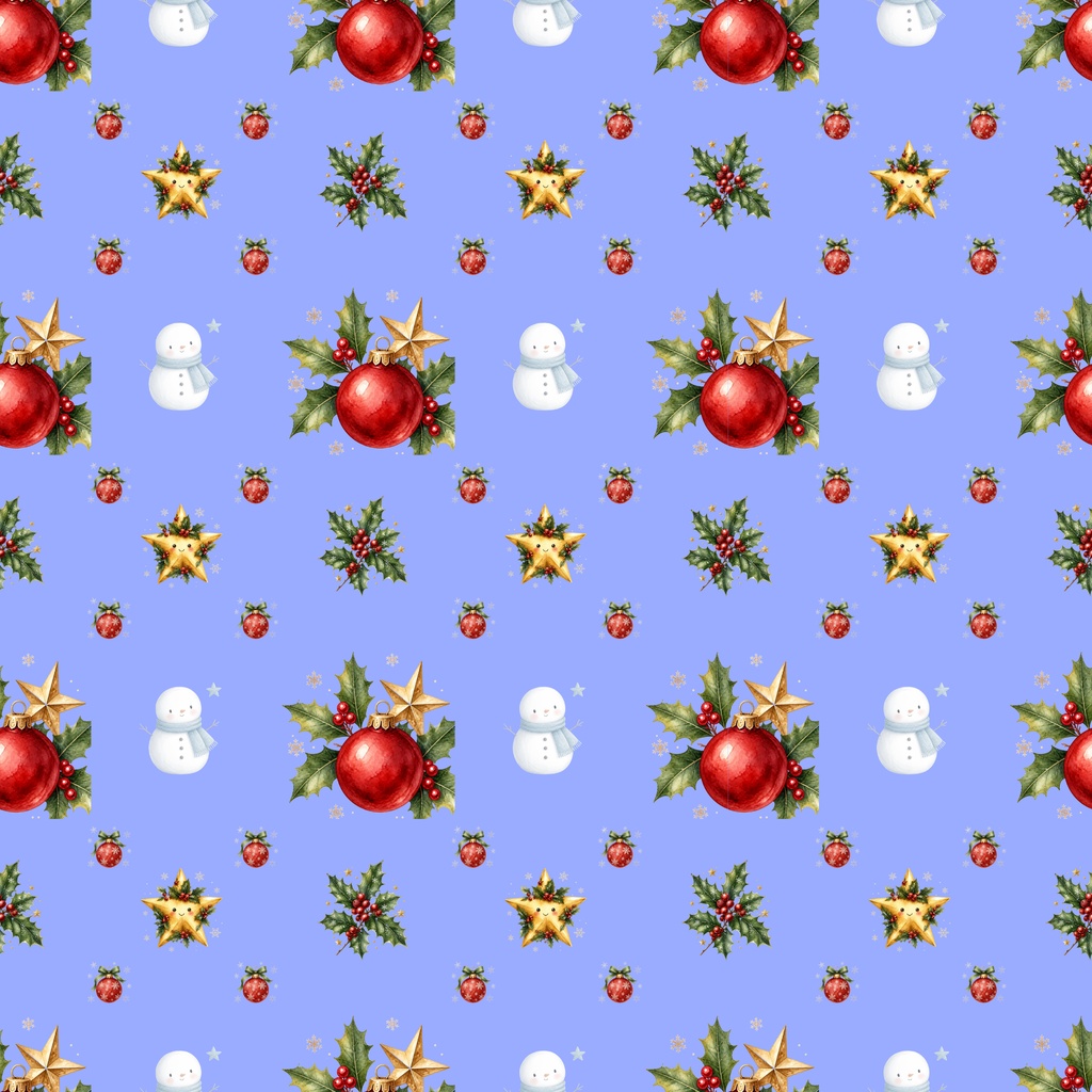 【デジタルペーパー】クリスマス柄 10枚セット|商用利用可・高解像度PNG
