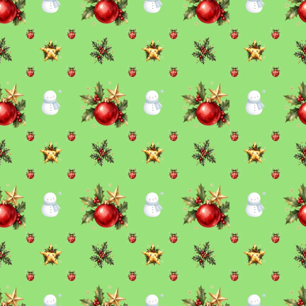 【デジタルペーパー】クリスマス柄 10枚セット|商用利用可・高解像度PNG