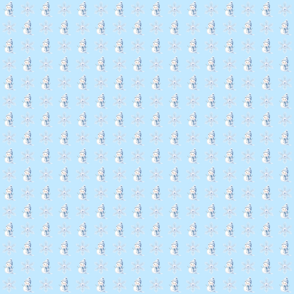 【デジタルペーパー】クリスマス_雪_ドット柄 15枚セット|商用利用可・高解像度PNG