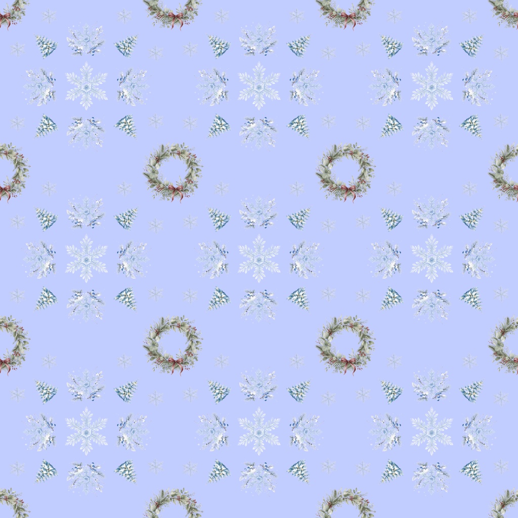 【デジタルペーパー】クリスマス_雪_ 15枚セット|商用利用可・高解像度PNG