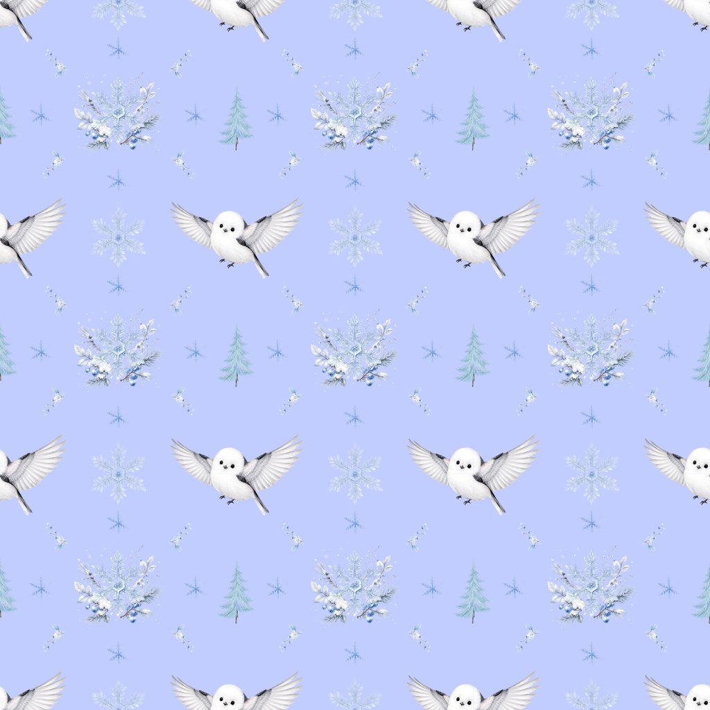 【デジタルペーパー】クリスマス_雪 15枚セット|商用利用可・高解像度PNG