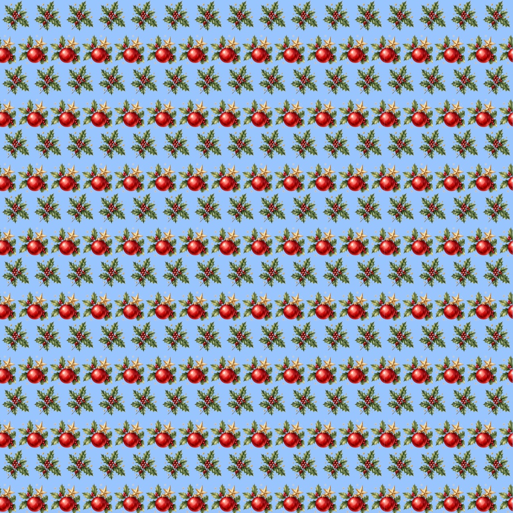 【デジタルペーパー】クリスマス_ワクワク飾り 30枚セット|商用利用可・高解像度PNG