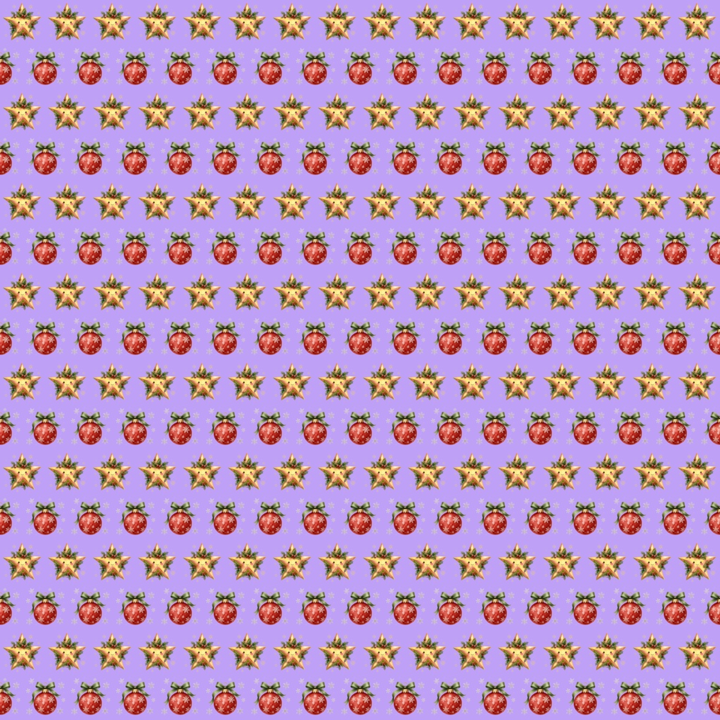 【デジタルペーパー】クリスマス_ワクワク飾り 30枚セット|商用利用可・高解像度PNG