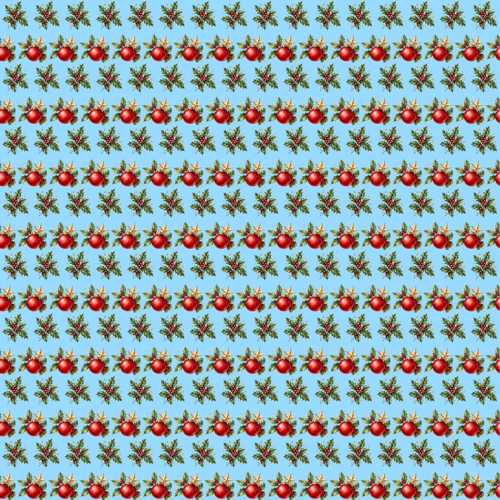 【デジタルペーパー】クリスマス_ワクワク飾り 30枚セット|商用利用可・高解像度PNG