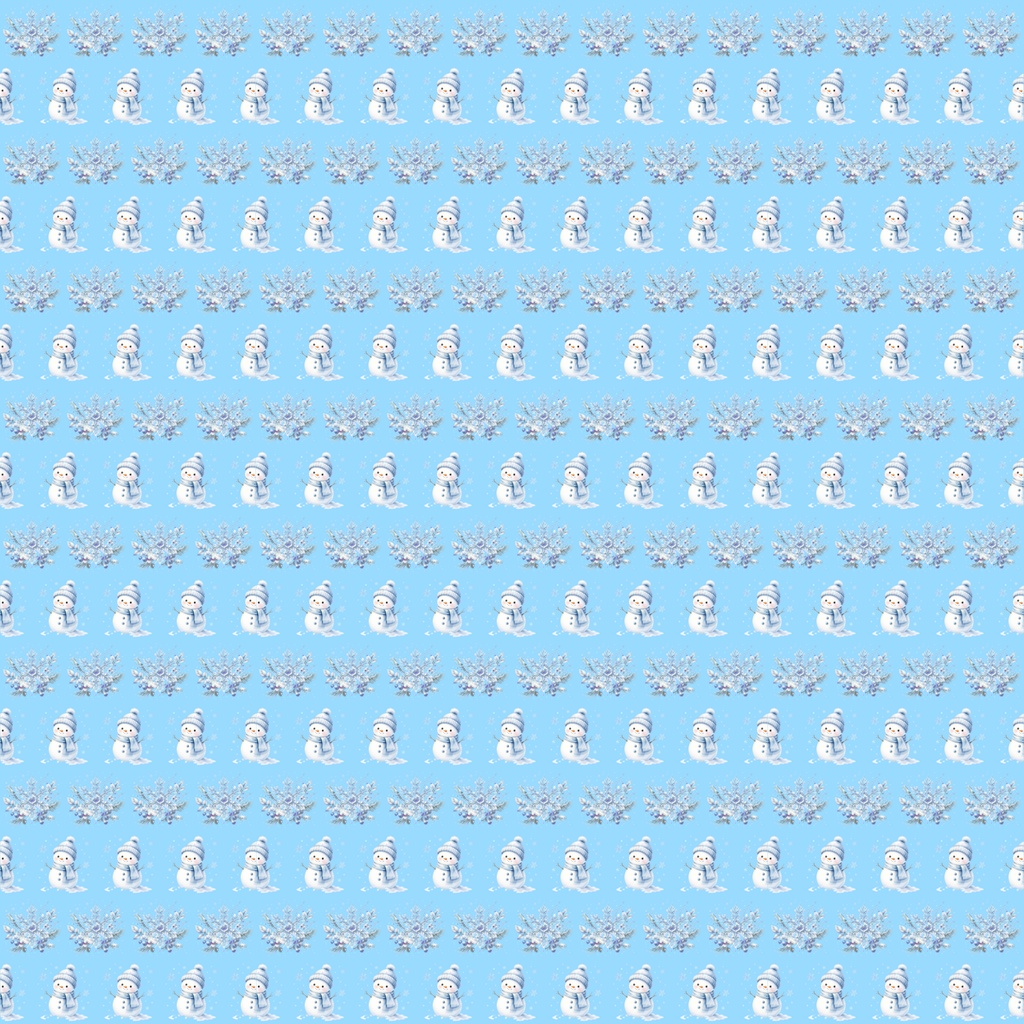 【デジタルペーパー】クリスマス_ワクワクな雪 30枚セット|商用利用可・高解像度PNG