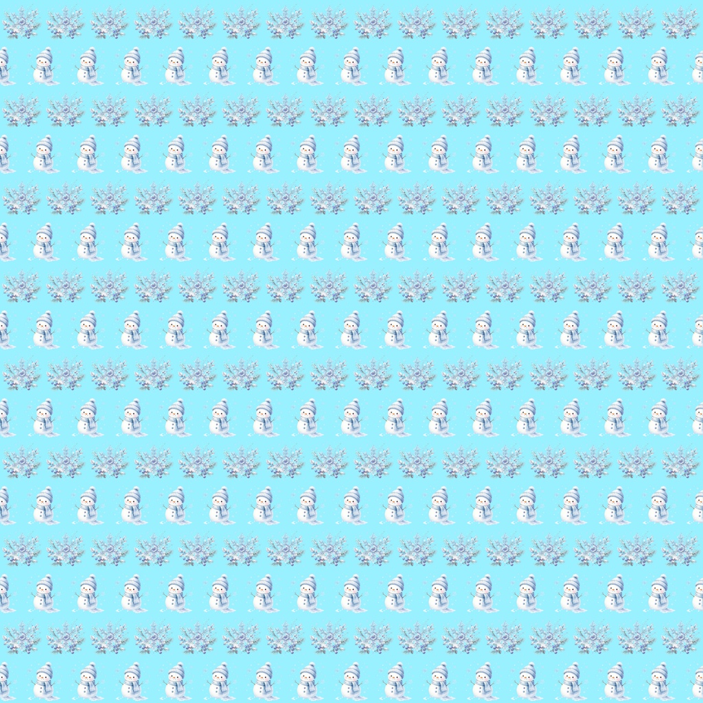 【デジタルペーパー】クリスマス_ワクワクな雪 30枚セット|商用利用可・高解像度PNG