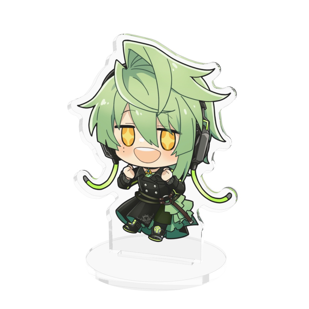 茶柱ノキ　アクリルフィギュア（表情１）