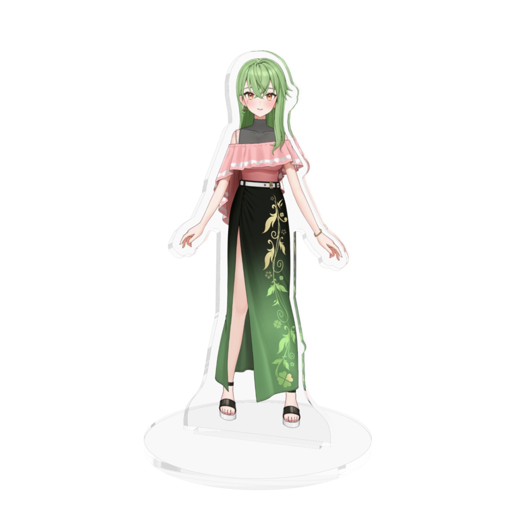 茶柱ノキ　アクリルフィギュア（新規ビジュアルVer）