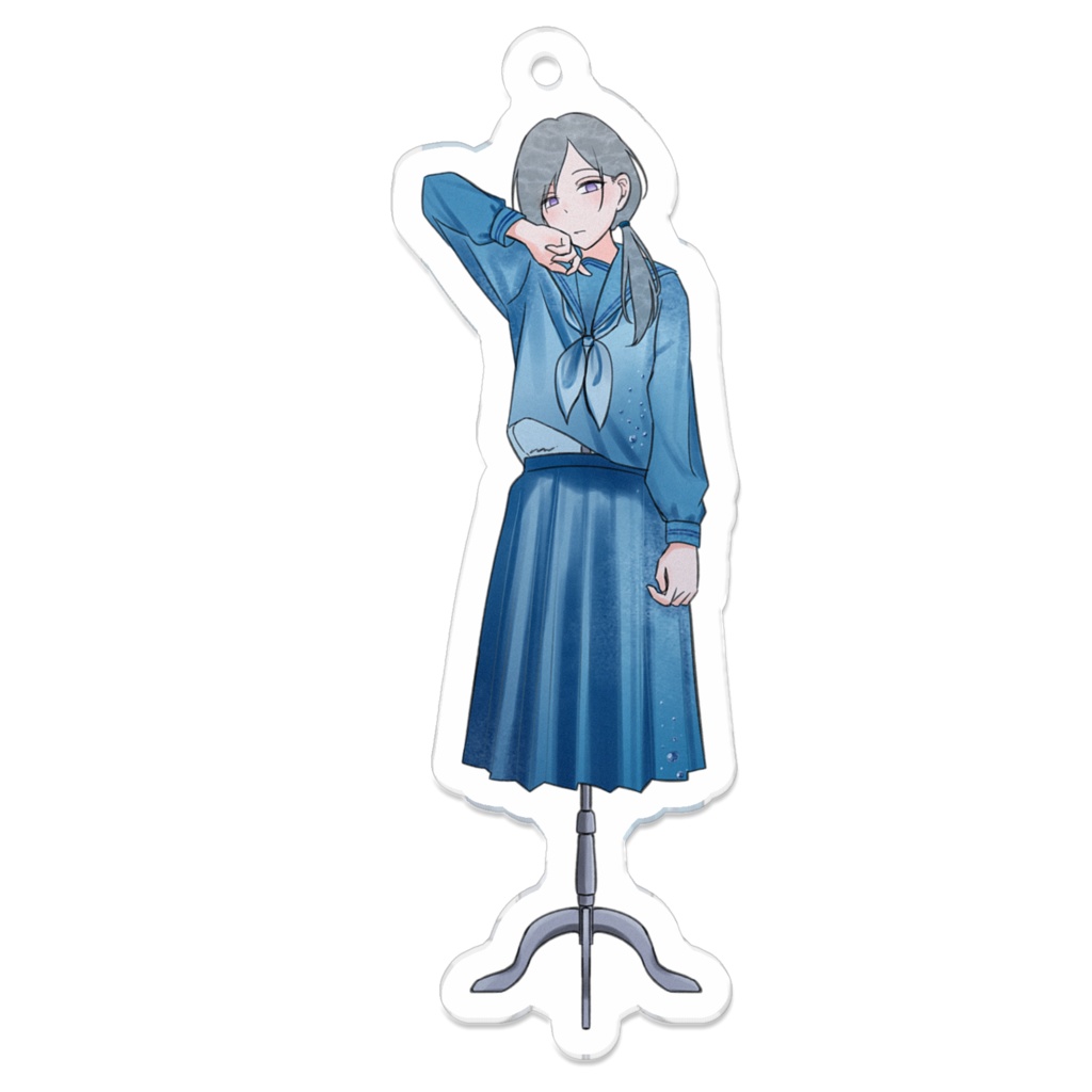海のマネキン アクリルキーホルダー