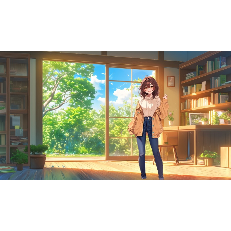 【無料】配信背景セット|大人可愛い&ナチュラル 3枚【VTuber向け】