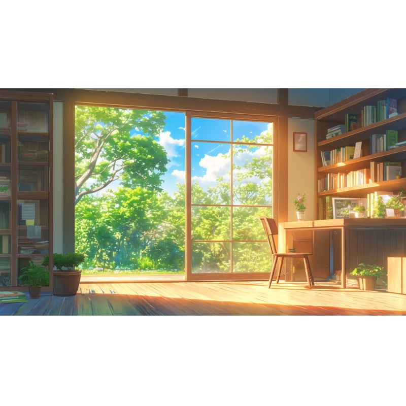 【無料】配信背景セット|大人可愛い&ナチュラル 3枚【VTuber向け】