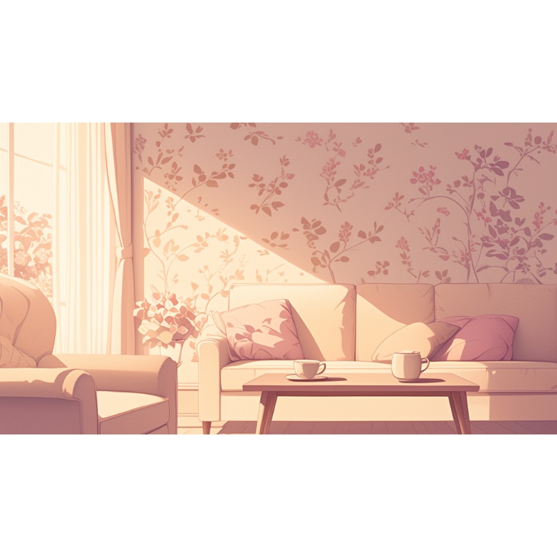 【無料】配信背景セット|大人可愛い&ナチュラル 3枚【VTuber向け】