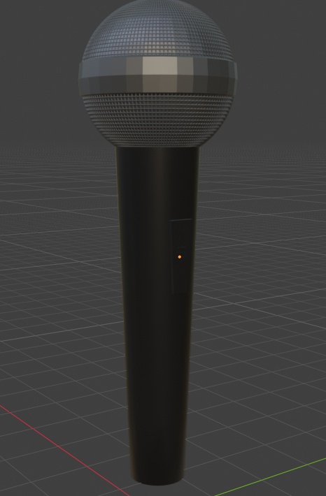 マイク（blender練習の副産物）
