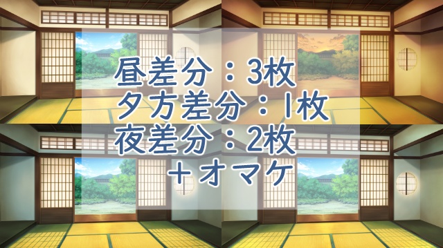 【イラスト背景素材】庭の見える和室