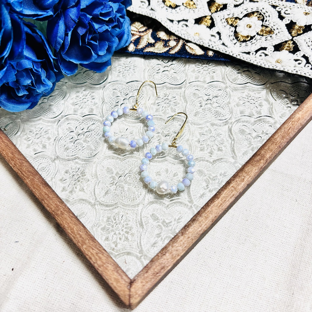 壬猫概念アクセサリー『パステルサークル（金）』