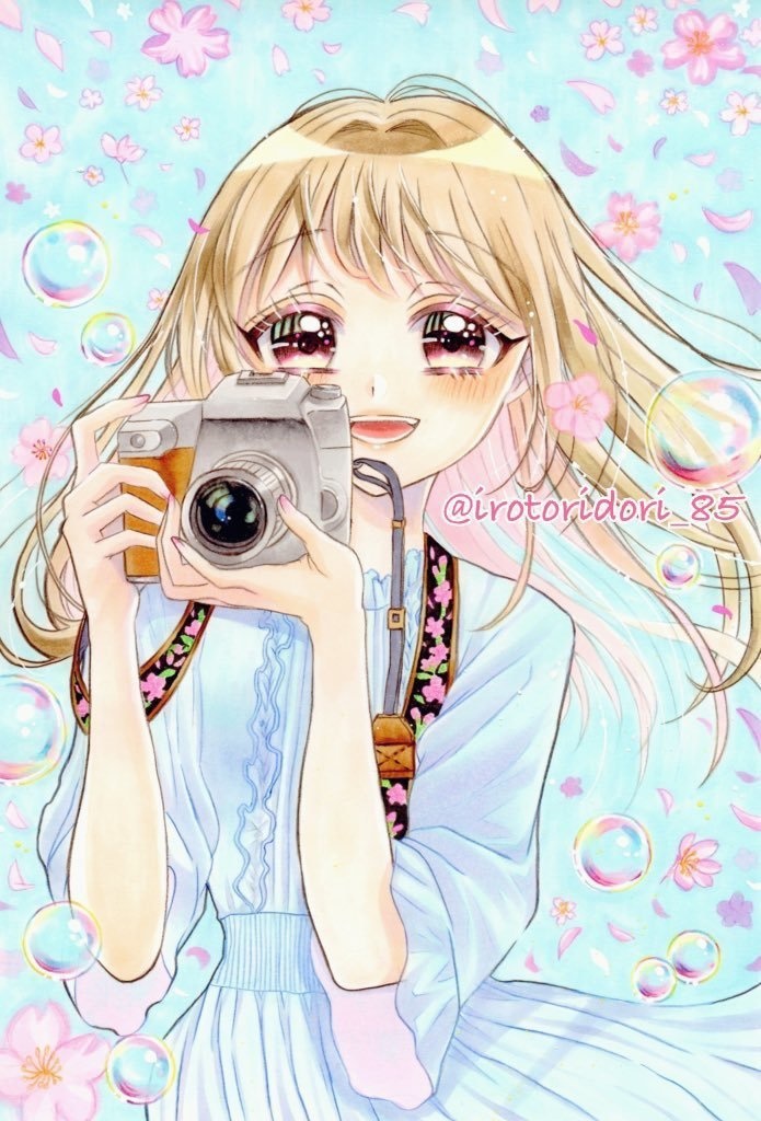 【大原画】ほほえみが咲く瞬間