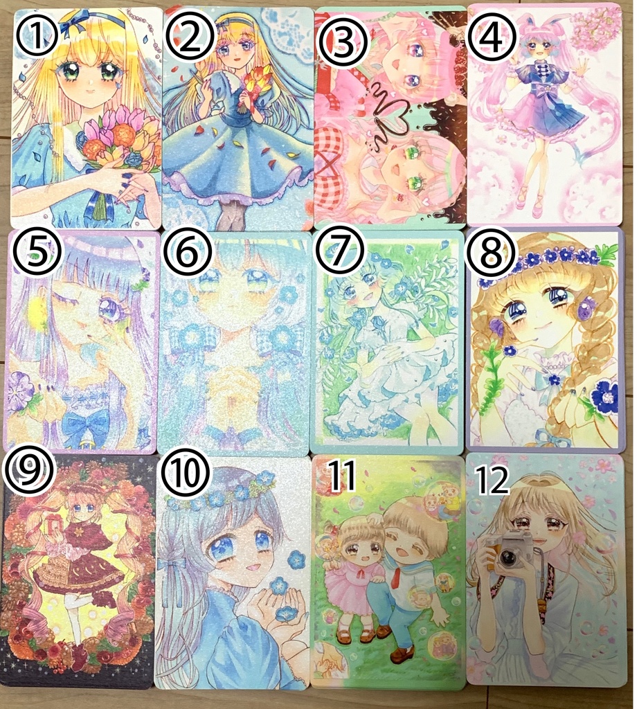🆕新作ポストカード12枚セット