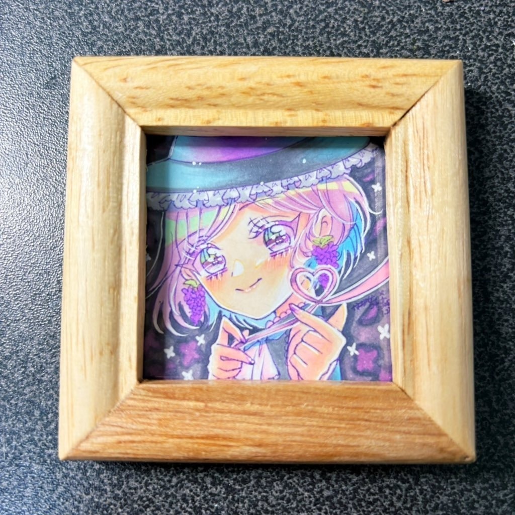 🆕【ミニ原画】ライラックの魔女