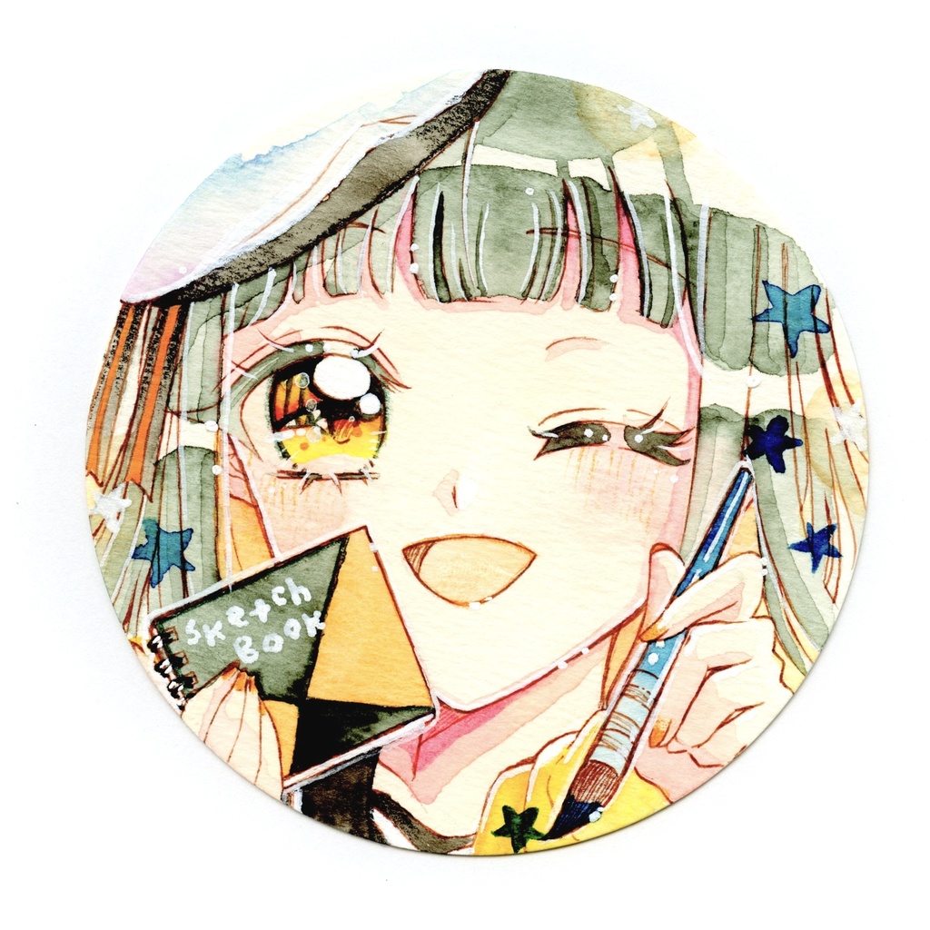 🆕新作まんまるカード原画
