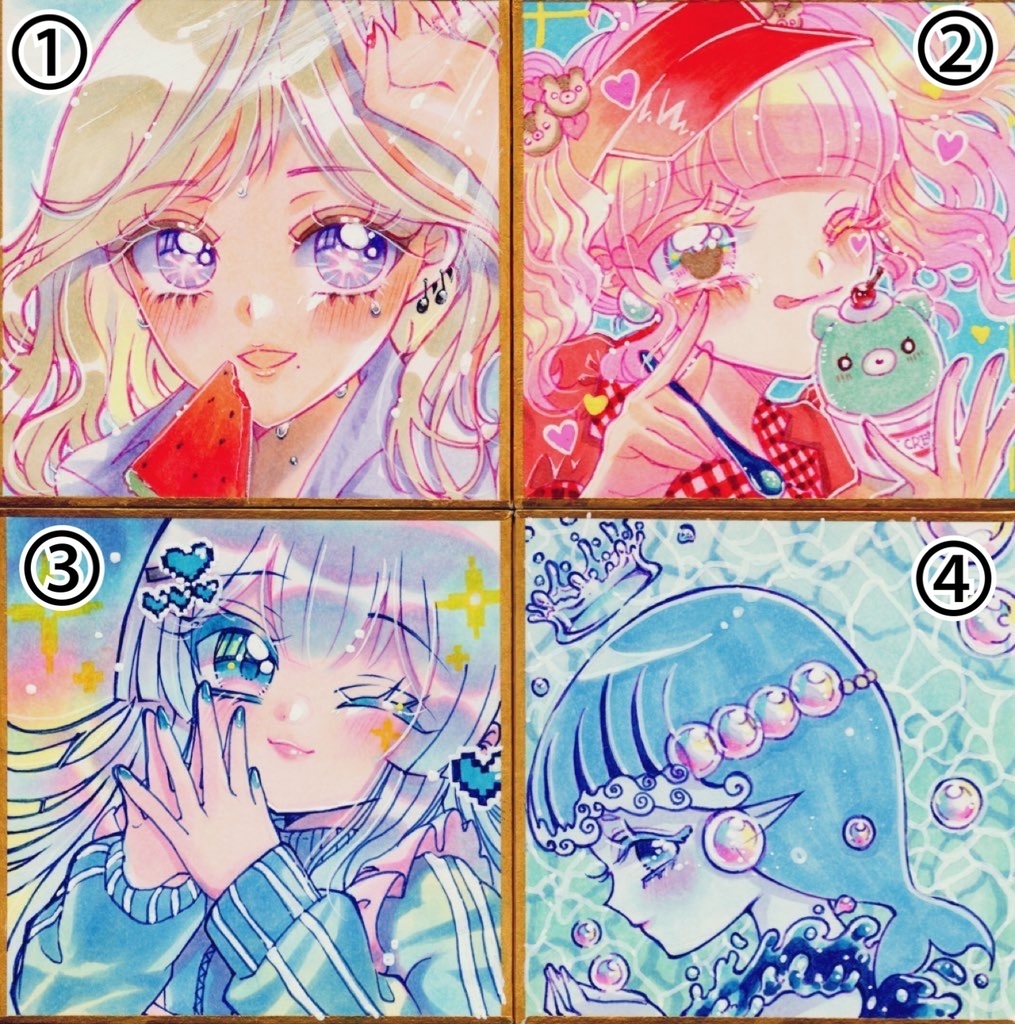 ⭐️新作豆色紙①