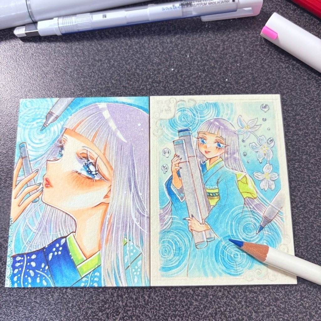 🆕ATC原画/私の推し色