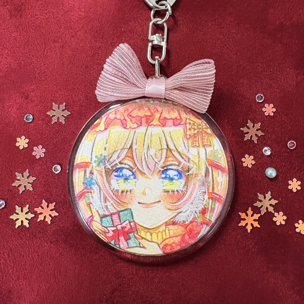 クリスマス原画キーホルダー(イヴ)