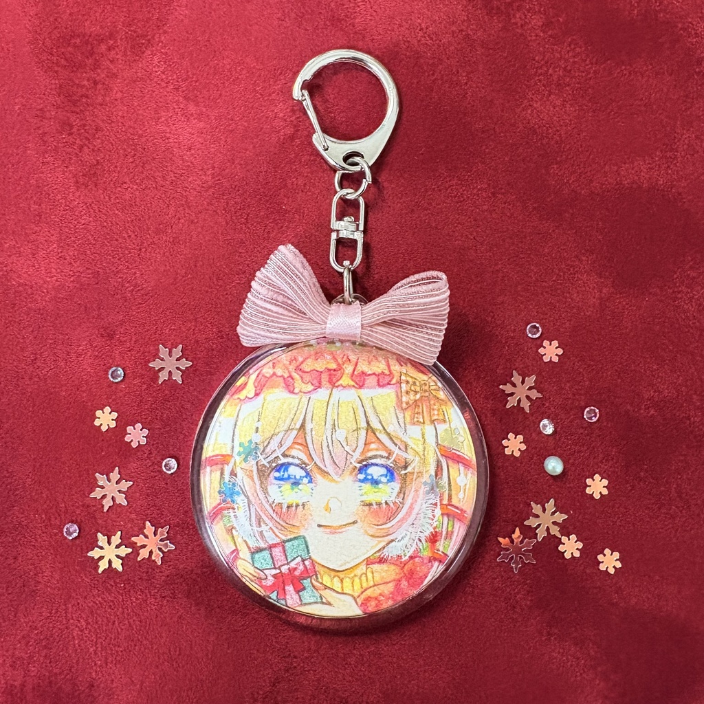 クリスマス原画キーホルダー(イヴ)