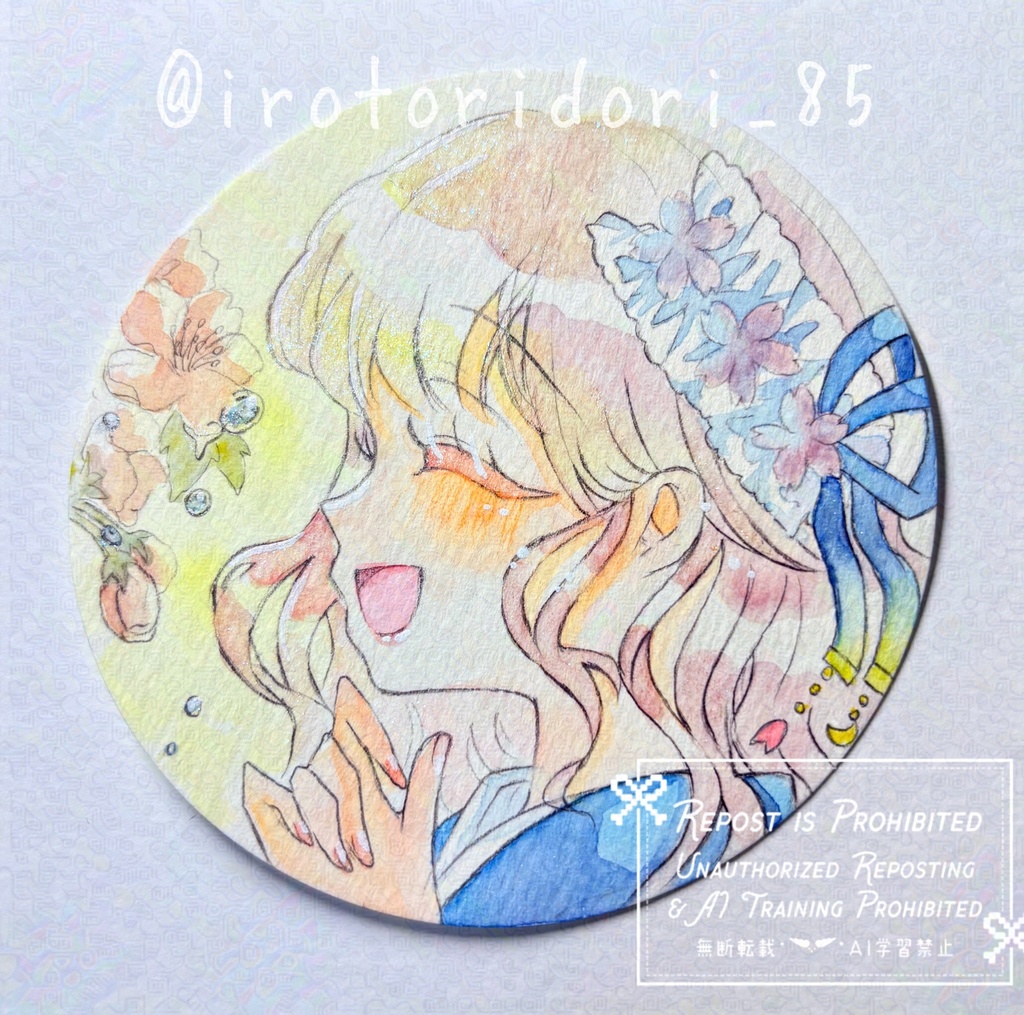 🆕まんまるペーパーフレームレス〜思い出の桜〜