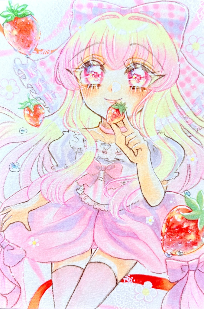 🆕フレームレス原画:ストロベリープリエール