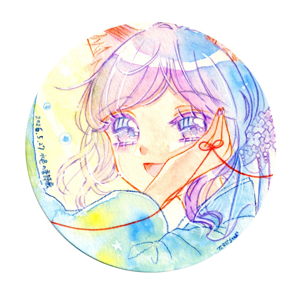 まんまるカード/狐の嫁入り